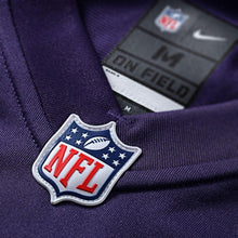Load image into Gallery viewer, C.J. Mosley #57 Baltimore Ravens Youth White/Black/Purple Game Jersey