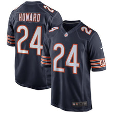 Load image into Gallery viewer, Jordan Howard #24 Chicago Bears Youth Navy/White Game Jersey