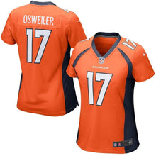 Load image into Gallery viewer, Brock Osweiler #17 Denver Broncos Women's Orange Game Jersey