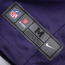 Load image into Gallery viewer, C.J. Mosley #57 Baltimore Ravens Youth White/Black/Purple Game Jersey