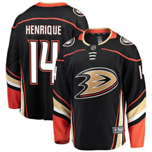 Load image into Gallery viewer, Fanatics Branded Adam Henrique Anaheim Ducks Black Breakaway Player Jersey