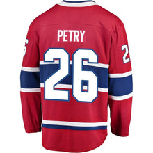 Load image into Gallery viewer, Fanatics Branded Jeff Petry Montreal Canadiens Red Breakaway Player Jersey