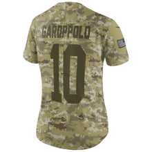 Load image into Gallery viewer, Jimmy Garoppolo #10 San Francisco 49ers Women's Camo Salute to Service Limited Jersey