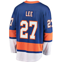 Load image into Gallery viewer, Fanatics Branded Anders Lee New York Islanders Royal Breakaway Player Jersey