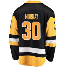 Load image into Gallery viewer, Fanatics Branded Matt Murray Pittsburgh Penguins Black Breakaway Player Jersey