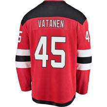 Load image into Gallery viewer, Fanatics Branded Sami Vatanen New Jersey Devils Red Home Breakaway Player Jersey