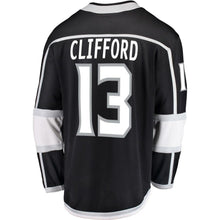 Load image into Gallery viewer, Fanatics Branded Kyle Clifford Los Angeles Kings Black Breakaway Jersey