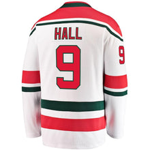Load image into Gallery viewer, Fanatics Branded Taylor Hall New Jersey Devils White Alternate Breakaway Player Jersey