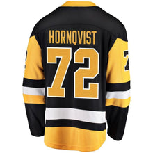Load image into Gallery viewer, Fanatics Branded Patric Hornqvist Pittsburgh Penguins Black Home Breakaway Player Jersey