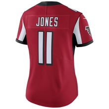 Load image into Gallery viewer, Julio Jones #11 Atlanta Falcons Women's Red Vapor Untouchable Limited