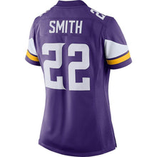 Load image into Gallery viewer, Harrison Smith #22 Minnesota Vikings Women's Purple Limited Jersey