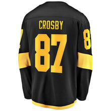 Load image into Gallery viewer, Fanatics Branded Sidney Crosby Pittsburgh Penguins Black 2019 NHL