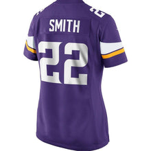 Load image into Gallery viewer, Harrison Smith #22 Minnesota Vikings Women's Purple Game Jersey