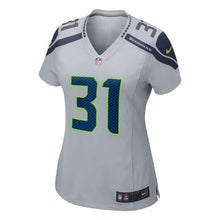 Load image into Gallery viewer, Kam Chancellor #31 Seattle Seahawks Women's Gray Game Jersey