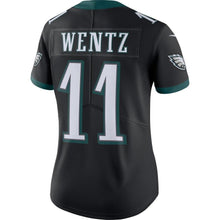 Load image into Gallery viewer, Carson Wentz #11 Philadelphia Eagles Women's Vapor Untouchable Limited Jersey