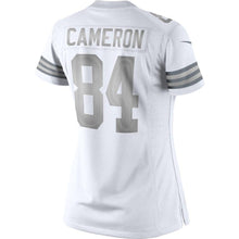 Load image into Gallery viewer, Jordan Cameron #84 Cleveland Browns Historic Logo Women's White Platinum