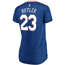 Load image into Gallery viewer, Jimmy Butler #23 Philadelphia 76ers Women's Royal Fast Break Replica Jersey