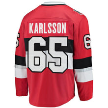 Load image into Gallery viewer, Fanatics Branded Erik Karlsson Ottawa Senators Red 2017 NHL