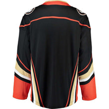 Load image into Gallery viewer, Fanatics Branded Anaheim Ducks Black Breakaway Home Jersey