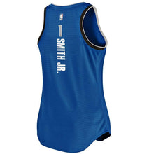 Load image into Gallery viewer, Dennis Smith Jr #1 Dallas Mavericks Women's Royal Fast Break Tank - Icon Edition