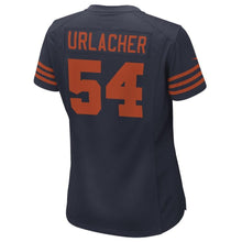 Load image into Gallery viewer, Brian Urlacher #54 Chicago Bears Women's Navy Blue Alternate Game Jersey