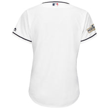 Load image into Gallery viewer, Cleveland Indians Women's White 2017 Postseason Cool Base Team Jersey