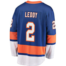 Load image into Gallery viewer, Fanatics Branded Nick Leddy New York Islanders Royal Breakaway Player Jersey