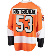 Load image into Gallery viewer, Fanatics Branded Shayne Gostisbehere Philadelphia Flyers Orange Breakaway Player Jersey