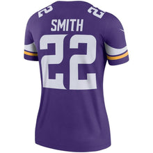 Load image into Gallery viewer, Harrison Smith #22 Minnesota Vikings Women's Purple Legend Jersey