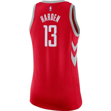 Load image into Gallery viewer, James Harden #13 Houston Rockets Women's Red Swingman Jersey - Icon Edition