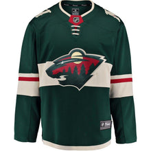 Load image into Gallery viewer, Fanatics Branded Minnesota Wild Green Breakaway Home Jersey