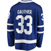 Load image into Gallery viewer, Fanatics Branded Frederik Gauthier Toronto Maple Leafs Blue Home Breakaway Player Jersey