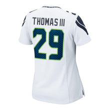 Load image into Gallery viewer, Earl Thomas #29 Seattle Seahawks Women's White Game Jersey