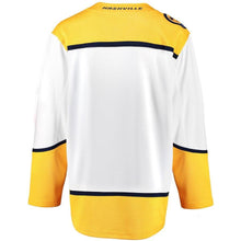 Load image into Gallery viewer, Fanatics Branded Nashville Predators White Breakaway Away Jersey