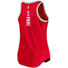Load image into Gallery viewer, Chris Paul #3 Houston Rockets Women's Red Fast Break Tank Jersey - Icon Edition