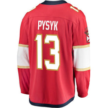 Load image into Gallery viewer, Fanatics Branded Mark Pysyk Florida Panthers Red Breakaway Jersey