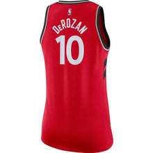 Load image into Gallery viewer, DeMar DeRozan #10 Toronto Raptors Women's Red Swingman Jersey - Icon Edition
