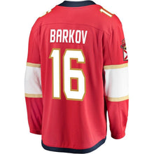 Load image into Gallery viewer, Fanatics Branded Aleksander Barkov Florida Panthers Red Breakaway Jersey
