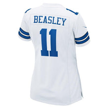 Load image into Gallery viewer, Cole Beasley #11 Dallas Cowboys Women's White Game Jersey