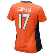 Load image into Gallery viewer, Brock Osweiler #17 Denver Broncos Women's Orange Game Jersey