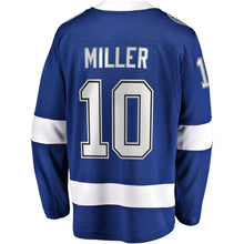Load image into Gallery viewer, Fanatics Branded JT Miller Tampa Bay Lightning Blue Home Breakaway Player Jersey