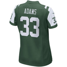 Load image into Gallery viewer, Jamal Adams #33 New York Jets Women's Green Game Jersey