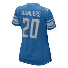 Load image into Gallery viewer, Barry Sanders #20 Detroit Lions Women's Blue 2017 Retired Player Game Jersey