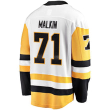 Load image into Gallery viewer, Fanatics Branded Evgeni Malkin Pittsburgh Penguins White Breakaway Player Jersey