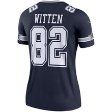 Load image into Gallery viewer, Jason Witten #82 Dallas Cowboys Women's Navy Legend Jersey