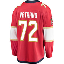 Load image into Gallery viewer, Fanatics Branded Frank Vatrano Florida Panthers Red Breakaway Jersey