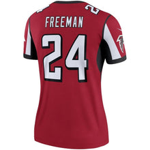 Load image into Gallery viewer, Devonta Freeman #24 Atlanta Falcons Women's Red Legend Jersey