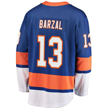 Load image into Gallery viewer, Fanatics Branded Mathew Barzal New York Islanders Royal Home Premier Breakaway Player Jersey