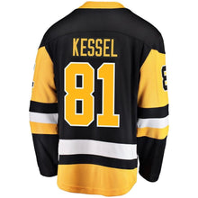 Load image into Gallery viewer, Fanatics Branded Phil Kessel Pittsburgh Penguins Black Breakaway Player Jersey