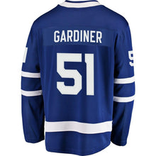 Load image into Gallery viewer, Fanatics Branded Jake Gardiner Toronto Maple Leafs Blue Breakaway Player Jersey